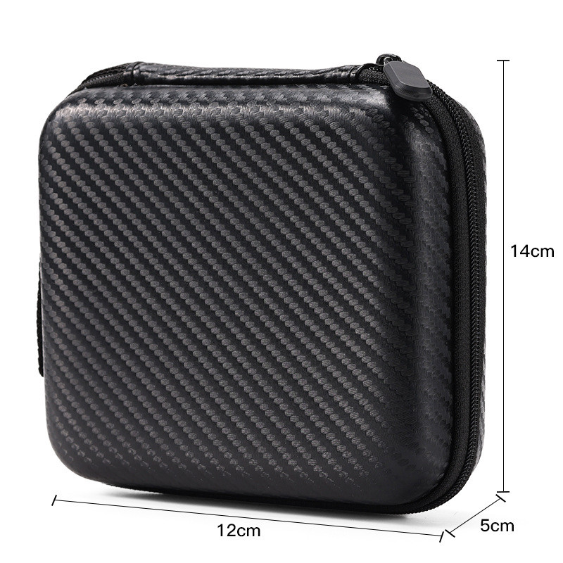 Hộp đựng khóa kéo lưu trữ EVA cứng Tương thích với bảng điều khiển trò chơi cầm tay GAMEMT E5 PLUS /