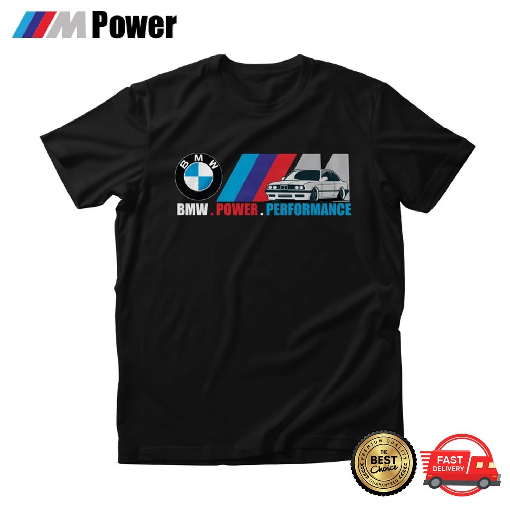 Áo thun Bmw Bimmer Power M Series phiên bản giới hạn | Áo thun Motorsport Bmw Racing Team | Áo thun 