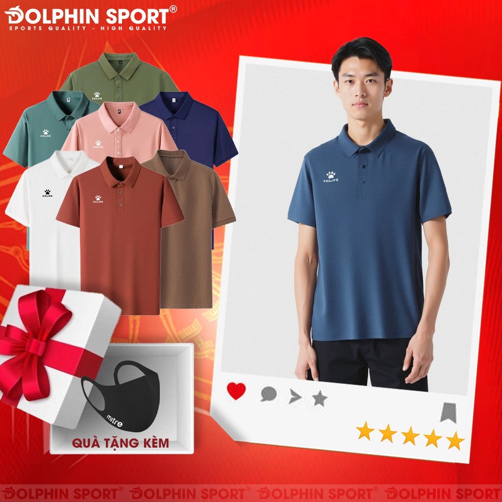 Áo Polo Di Chuyển Dành Cho Vận Động Viên Chuyên Nghiệp - Sản Xuất Bởi KELME