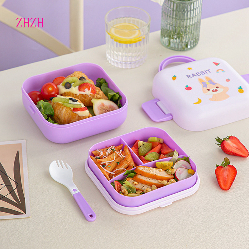 [HZH] Tấm ngăn hai lớp kín Hộp Bento dung tích lớn