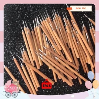combo 50 cây móc khoé cán gỗ