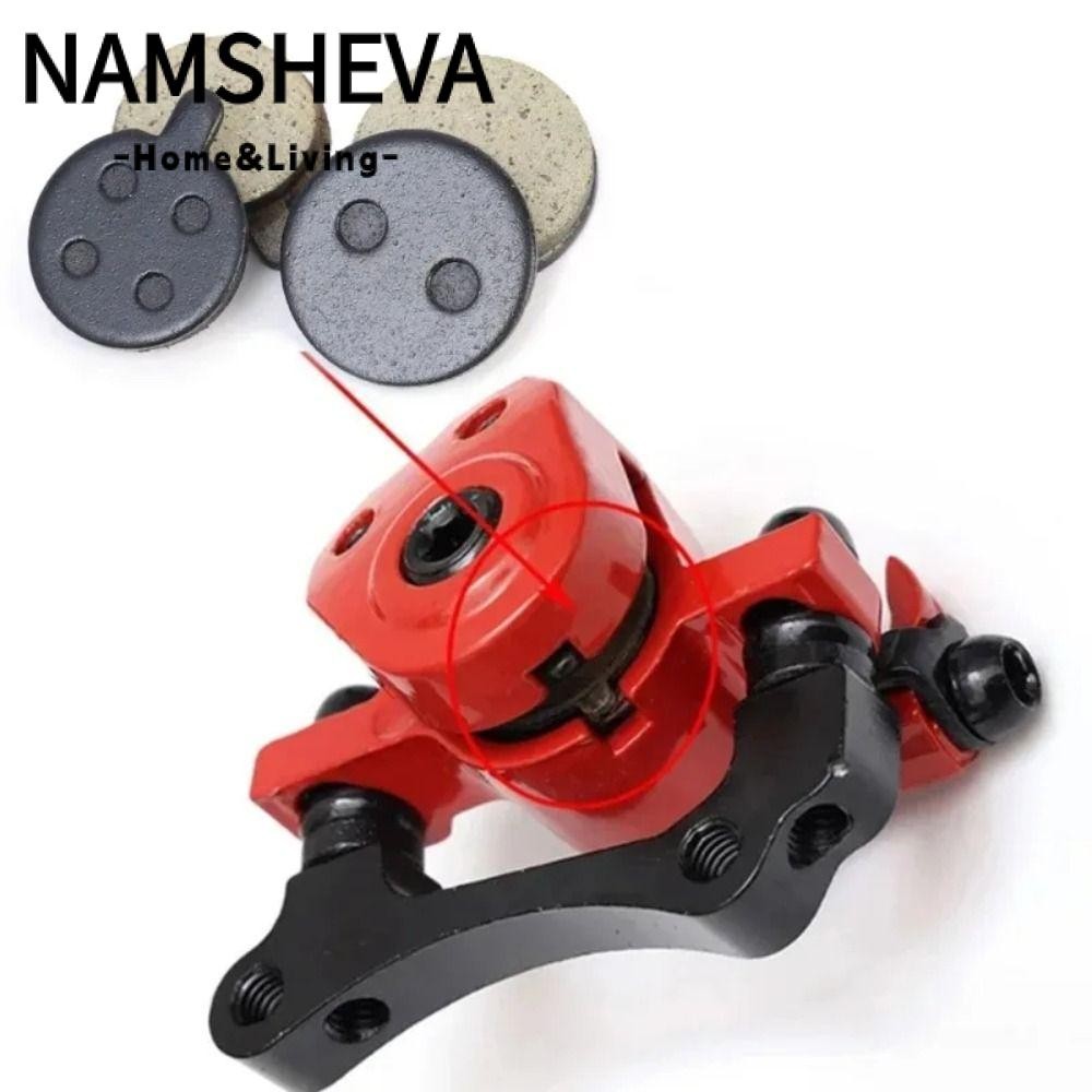 Phụ kiện tấm ma sát NAMSHEVA, Phụ tùng thay thế nửa kim loại Má phanh đĩa xe tay ga điện, Má phanh c