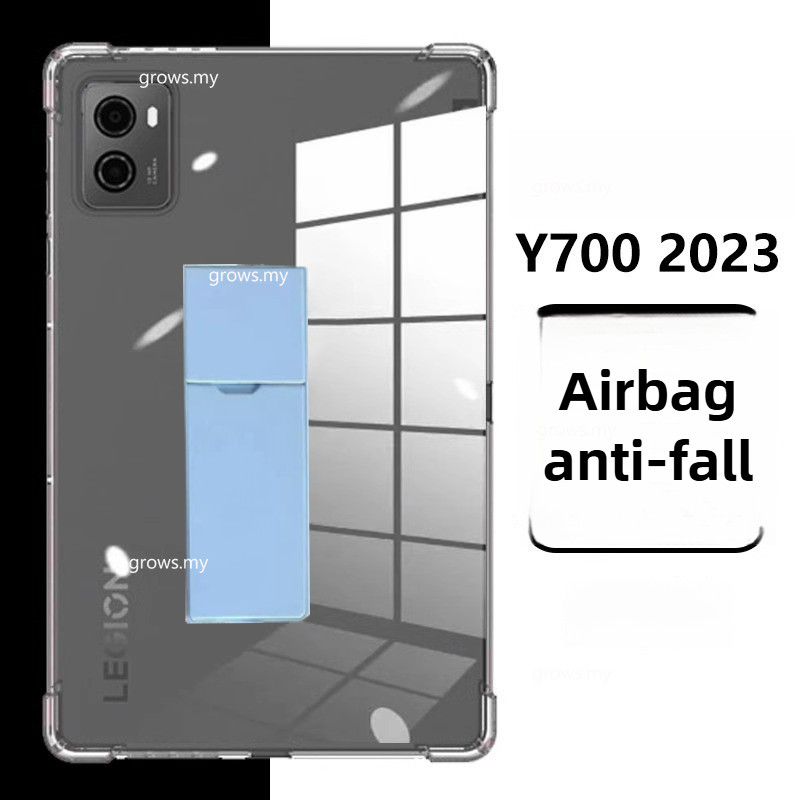 Transprent Có Giá Đỡ Cho Lenovo Legion Y700 2025 Gen4 Ốp Lưng TB322FC Legion Y700 Thế Hệ Thứ 3 8.8 i