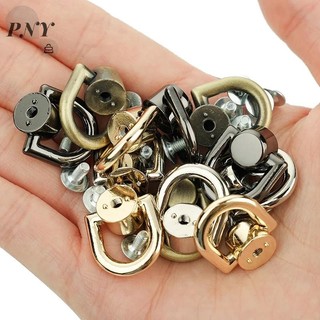[PNY] Phụ Kiện Phần Cứng Túi Nhẫn Hình Chữ D Kẹp Bên Khóa Kim Loại Khóa Túi Xách Dây Xích Tay Cầm Túi Kết Nối Dây Đeo VN