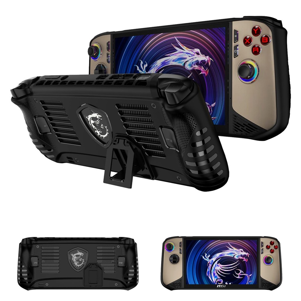 Ốp Lưng Cho Máy Chơi Game Cầm Tay MSI Claw 8 AI + A2VM, Vỏ Bảo Vệ TPU Mềm Mỏng Có Chân Đế Cho MSI Cl