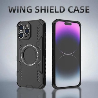 Ốp Lưng Cho ViVo iQOO Z10 Turbo Tản Nhiệt Từ Tính Sạc Không Dây Chống Sốc Cho iQOO Z10 Turbo Pro Vỏ Điện Thoại