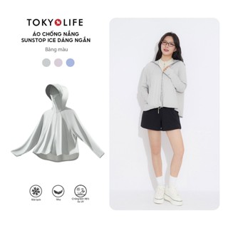 Áo khoác chống nắng chống tia UV Nữ Sunstop Ice form Babydoll chất su lạnh thoáng mát 40003391 - F9UVJ102R - TOKYOLIFE