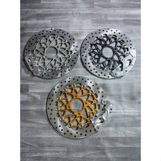 [ Combo Đĩa + pát heo Zin ] Đĩa thắng trước NVM size 267mm gắn mâm 4 lỗ + Pát heo Zin Cnc cho nhiều dòng xe