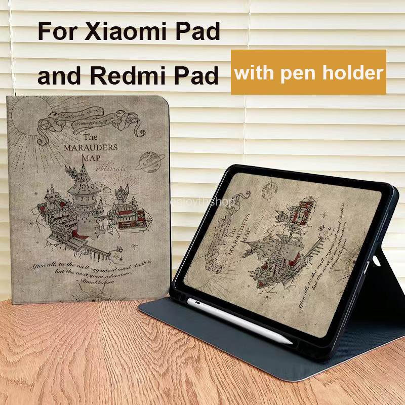 Ốp Sách Viintage Cho Redmi pad pro 12.1 SE Xiaomi 5 6 6s pro 7 7Pro 5pro 12.4 6s pro Vỏ Thông Minh C