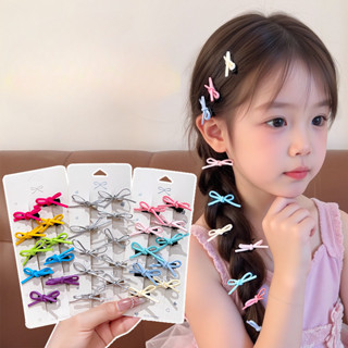 10 Chiếc Đàn Hồi Liền Mạch Cao Su Tóc Bé Đuôi Ngựa Bộ Dây Buộc Tóc Cho Trẻ Em Trẻ Em