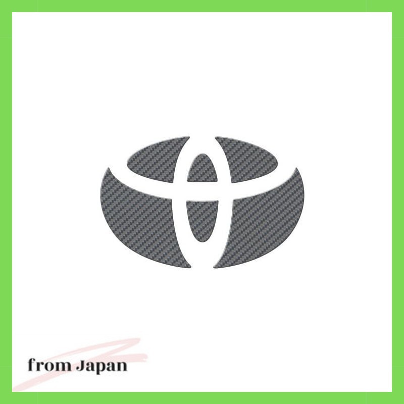 HASEPRO (Hase Pro) Magical Carbon Rear Emblem (Gunmetal) Toyota Estima/ Hybrid CET3GU