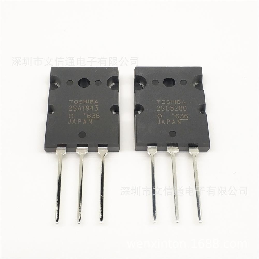 Ống nguồn ghép nối âm thanh 2SA1943 2SC5200