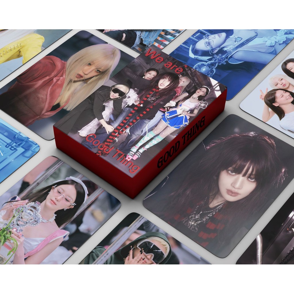 55 chiếc I-DLE Chúng tôi là Lomo Cards Yuqi Radio Dum-Dum MINNIE HER Blind Eyes Red I DOL neverland 