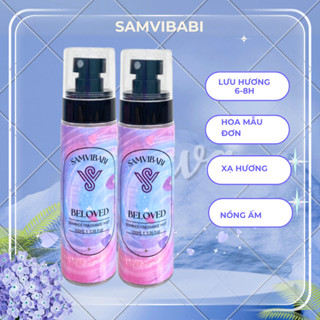    Giảm 50%    Xịt Thơm Body Mist toàn thân nam nữ Samvibabi 105ml lưu hương 6-8h an toàn cho da  mùi hương nhẹ nhàng 