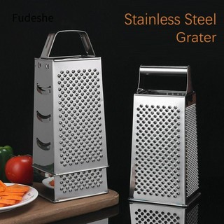  Dụng cụ bào thép không gỉ FUDESHE Máy hủy tài liệu bốn mặt 4 trong 1 đa chức năng Dụng cụ nấu ăn tiện lợi Phô mai bào gừng tỏi 