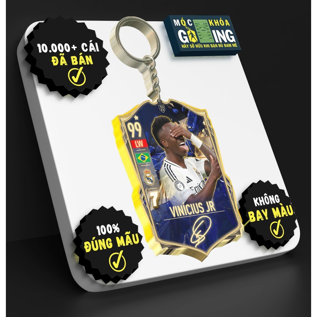 Móc Khóa Vinicius Jr - Móc Khoá GAMING