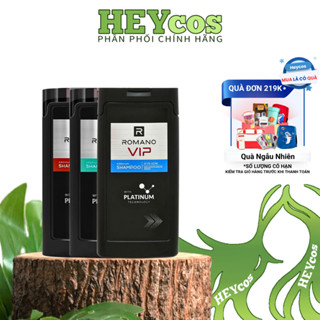[HỎA TỐC] Dầu Gội Nam Romano VIP 180g - Dưỡng Tóc Sạch Khỏe, Hương Thơm Nước Hoa