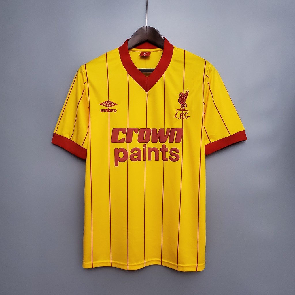 Liverpool FC 1981-1995, 1998-1999, 2006-2007 Retro Away Football Jersey