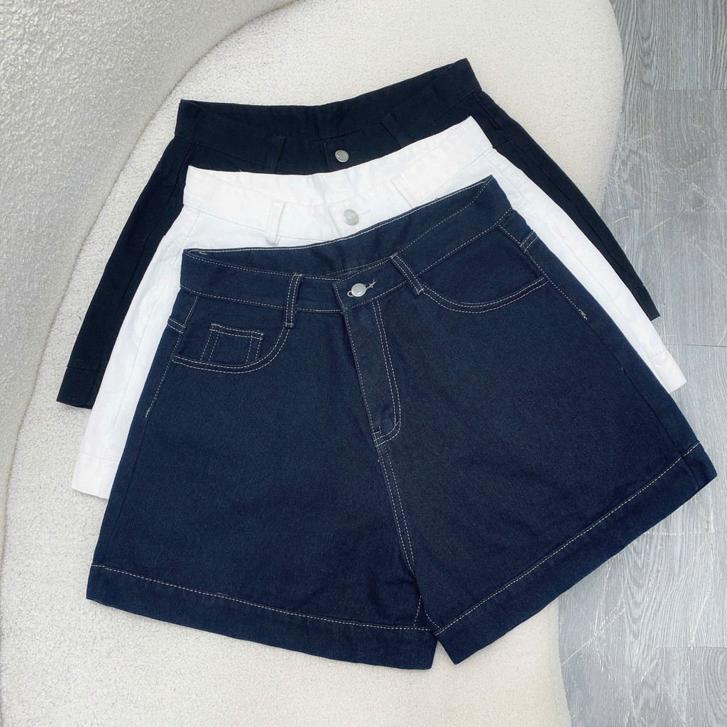 Quần Đùi Bigsize Nữ Dáng Ngố Lật Lai Năng Động Vải Jean/Denim/Kaki Cho Chubby Q559 | BigBuy360 - bigbuy360.vn