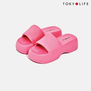 Dép nhựa Nữ quai ngang đế cao êm chân C9SLI130P - TOKYOLIFE