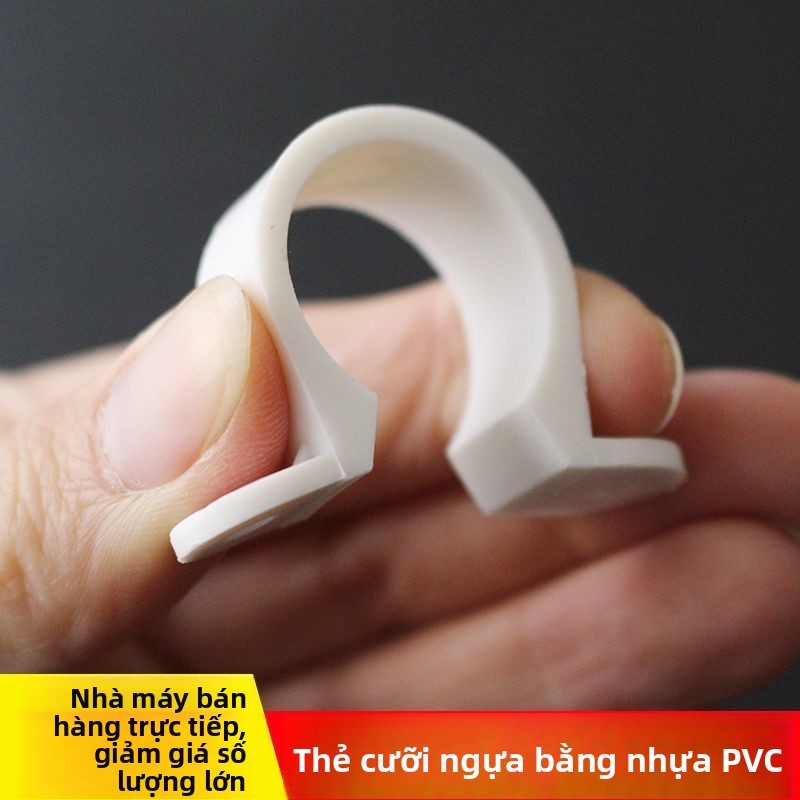 Kẹp ống nhựa PVC Khóa vòng kẹp RAHU