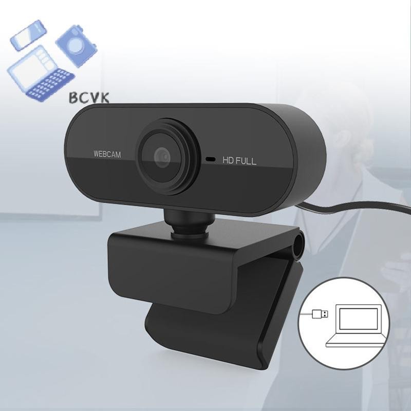 Elough 2K HD Webcam Cho Máy Tính Để Bàn Laptop Máy Tính Mini USB Web Camera Có Micro Web Cam Cho YouTube Skype
