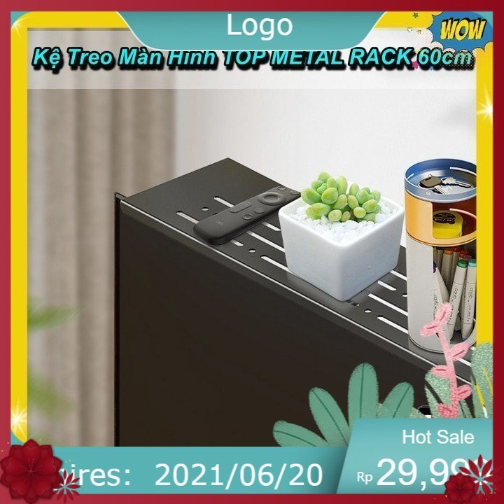 Kệ Treo Màn Hình TOP METAL RACK 60cm ⚜️Euro Store⚜️