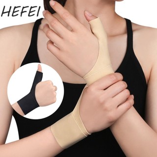 HEFEI Hỗ trợ cổ tay Viêm gân Thể hình Ngón tay cái Cố định quấn Bảo vệ Nẹp Ống cổ Nén Đau Nẹp ngón tay
