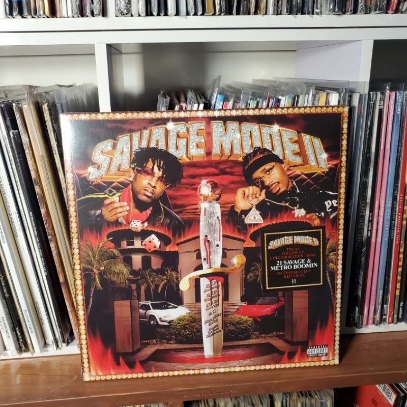 21 Savage & Metro Boomin - Savage Mode II [New Vinyl LP] Explicit, Red