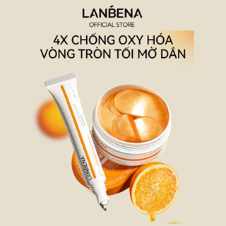 【Kết hợp làm trắng chống oxy hóa Mặt Nạ Mắt Vitamin C + Kem Mắt VC - CẤP CỨU QUẦNG THÂM, ĐÁNH BAY NẾP NHĂN - DA MẮT CĂNG SÁNG CHỈ 28 NGÀY