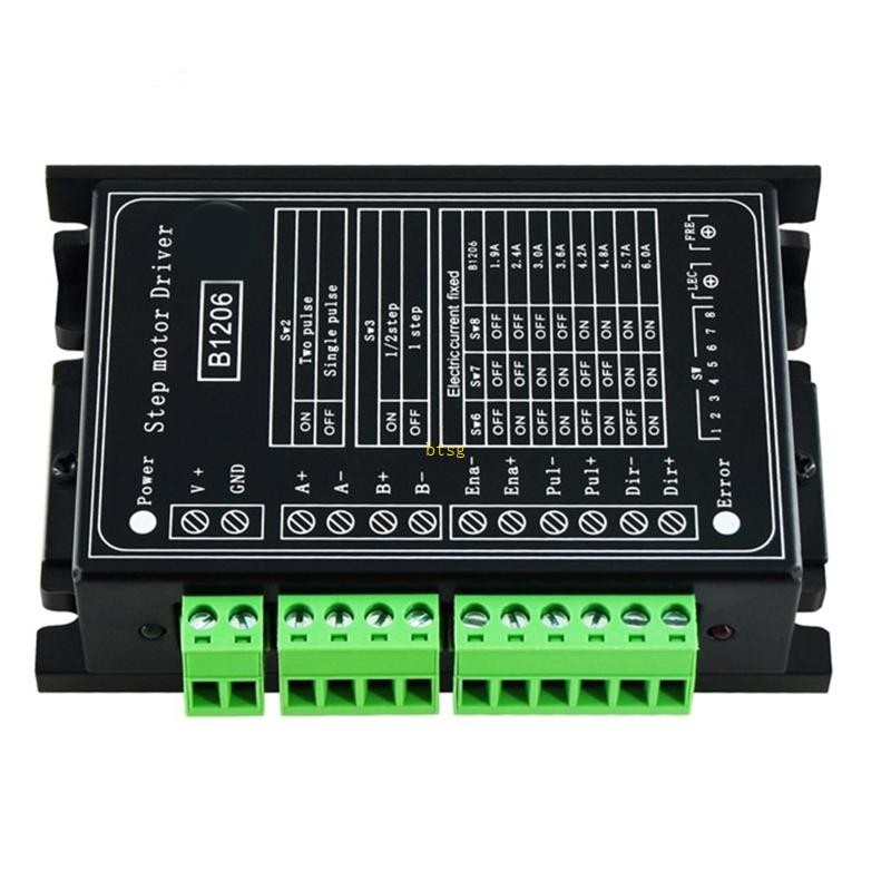 B1206 Stepper / Half Step Driver Two Phase Stepper Motor Driver Supply 20V-120V