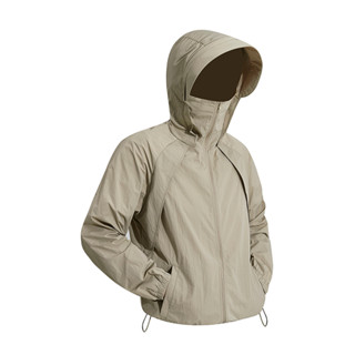 [XS-3XL] Mùa hè 2025 Cặp đôi mỏng mới Quần áo chống nắng có mũ trùm đầu khô nhanh UPF50 + Áo khoác da chống tia cực tím cho nam Quần áo câu cá rộng rãi