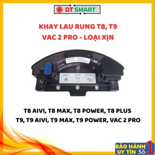 Phụ kiện hộp lau rung, hộp nước robot hút bụi T8 Aivi, T8 Max, Power, Plus / T9 Aivi, T9 Max, Power, Plus, Vac 2 pro