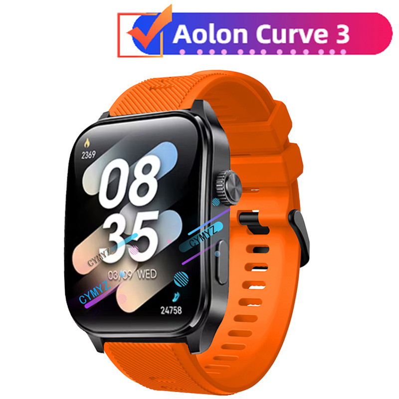 Dây đeo đồng hồ thông minh Aolon Curve 3 Dây đeo silicon Aolon Curve 3 dây đeo Dây đeo thể thao