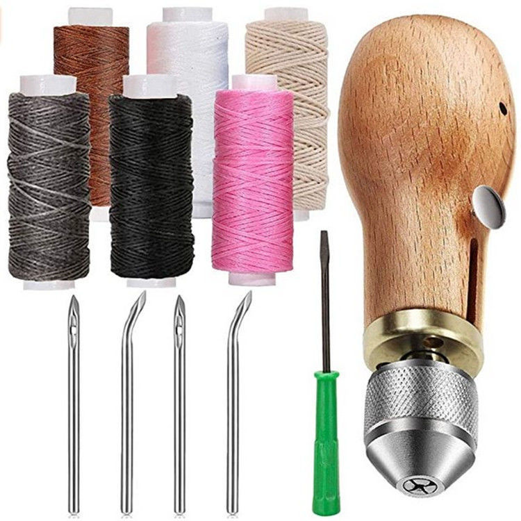 Máy may tay da DIY, máy may tay da, máy khâu da, dụng cụ khâu tay, dụng cụ may tay