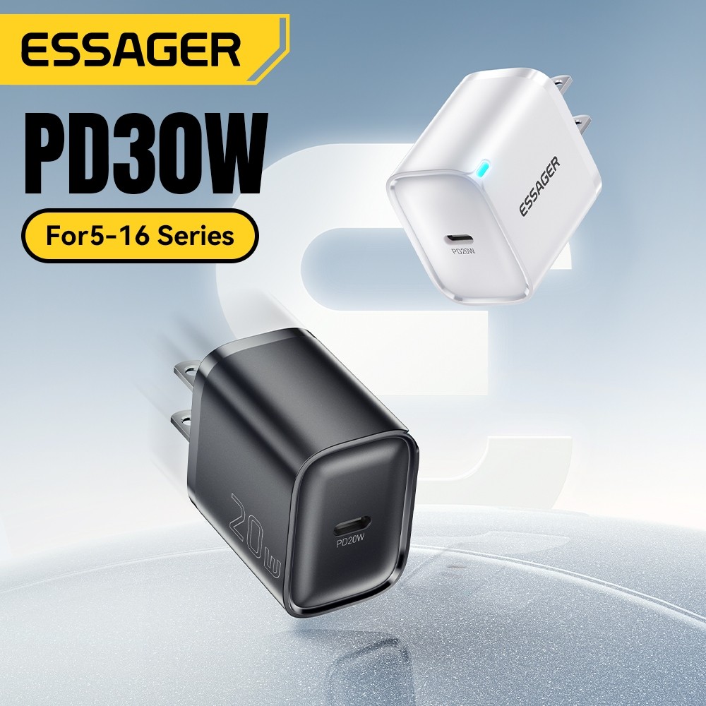 Essager PD 20W / 30W USB-C Bộ sạc nhanh