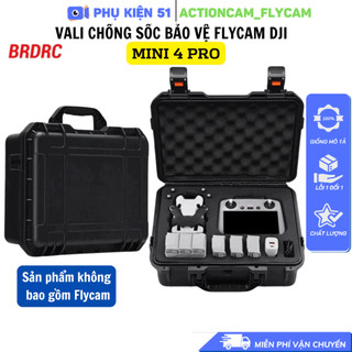 Vali Hộp đựng phụ kiện DJI MINI 4 PRO chống sốc cực kì gọn gàng Flycam ,Tay RC