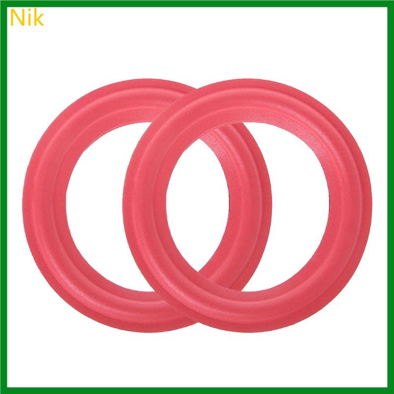 Nik Pliable Loa Đỏ Bọt Cao Su Xung Quanh Nhẫn Loa Phụ Kiện Thay Thế