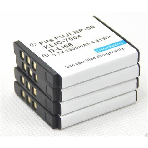 Thích hợp cho Lầu Năm Góc Optio Q7 Q10 Q-S1 QS1 S10 S12 A36 Pin D-LI68 NP50