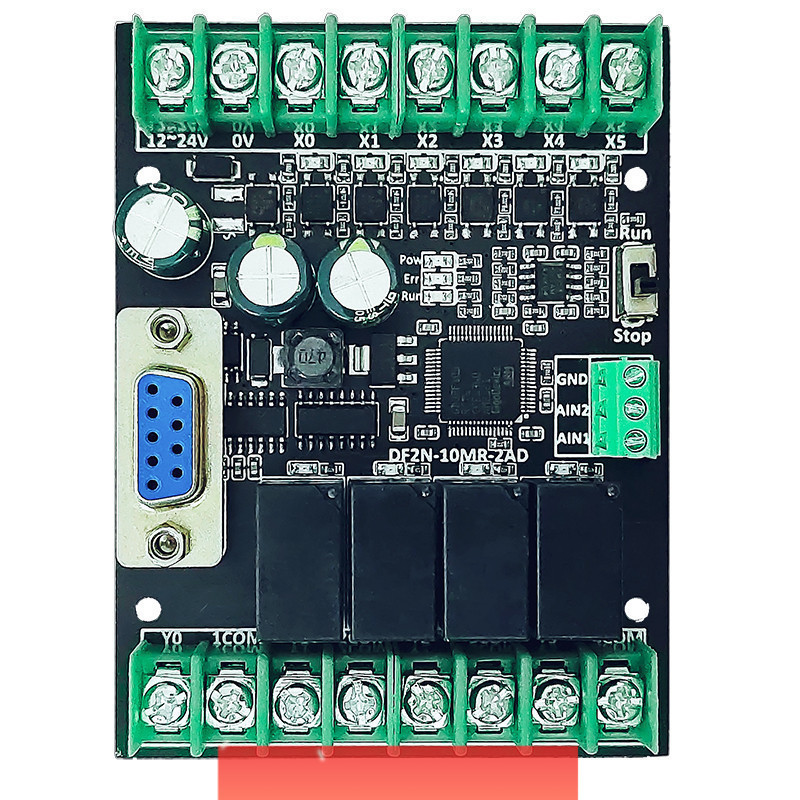 PLC  FX1N/FX3U/FX2N | 10MR/14MR/20MR/24MR/30MR | 10MT/14MT/20MT/24MT/30MT | 2AD RS485 | DC 12-24V Po