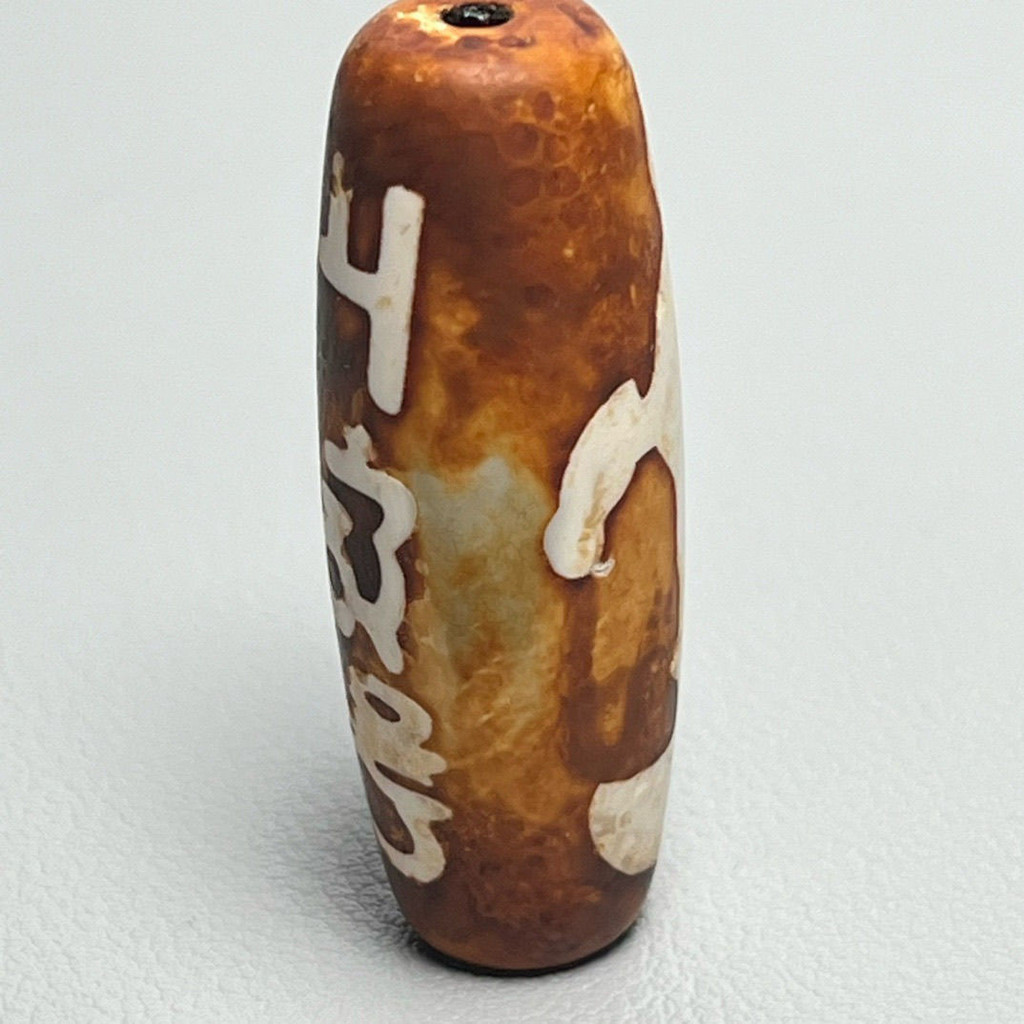 Tây Tạng Dzi Hạt Mã Não Cũ Quan Âm Sáu Xương Mantra Dzi Hạt Vòng Cổ Mặt Dây Chuyền Quan Bồ Tát Dân T