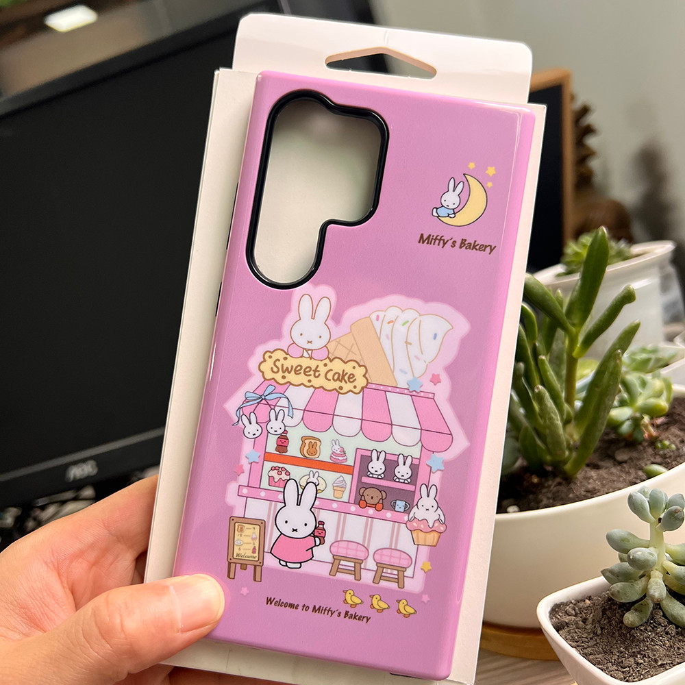 Ốp Điện Thoại Chống Sốc Mạnh MIFFY Rabbit Hai Lớp Hoạt Hình Cho Samsung S25 Ultra S24 Ultra S24FE A5