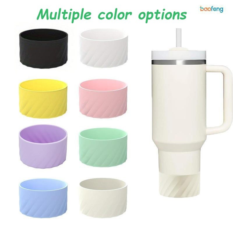 Bình Nước Silicone Boot Chai Nước Bảo Vệ Nắp Tumbler Silicone Boot Cho Stanley Tumbler