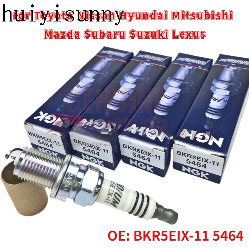 HYS 4 Iridium BKR5EIX-11 5464 Bugi cho Toyota Nissan Hyundai Mitsubishi Mazda Subaru Suzuki Lexus
