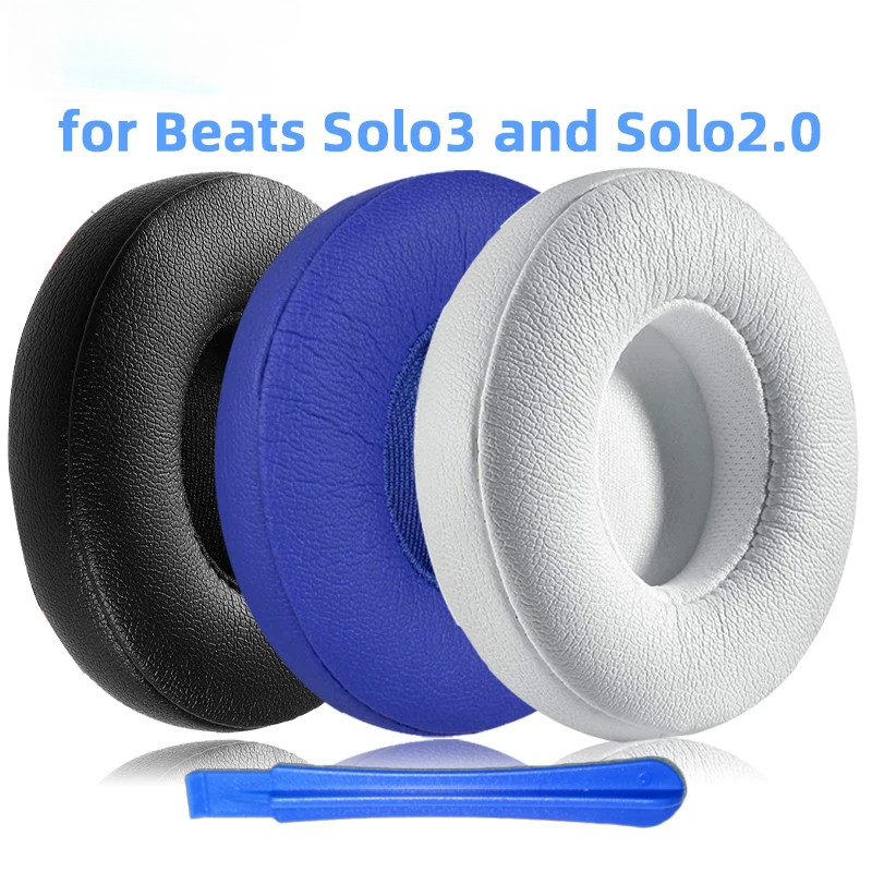 Miếng đệm tai thay thế Đệm cho Beats Solo3 Solo2 Tai nghe Earpads Bao Solo 3 2 Bọt Pad Earmuffs Sửa chữa các bộ phận