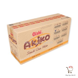 Bánh Akiko thùng 10 bịch x 140gr (mỗi bịch có 20 que x 7gr)