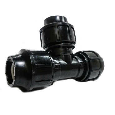 Tê đều HDPE phi 75, 90, 110 - Bảo hành 3 năm