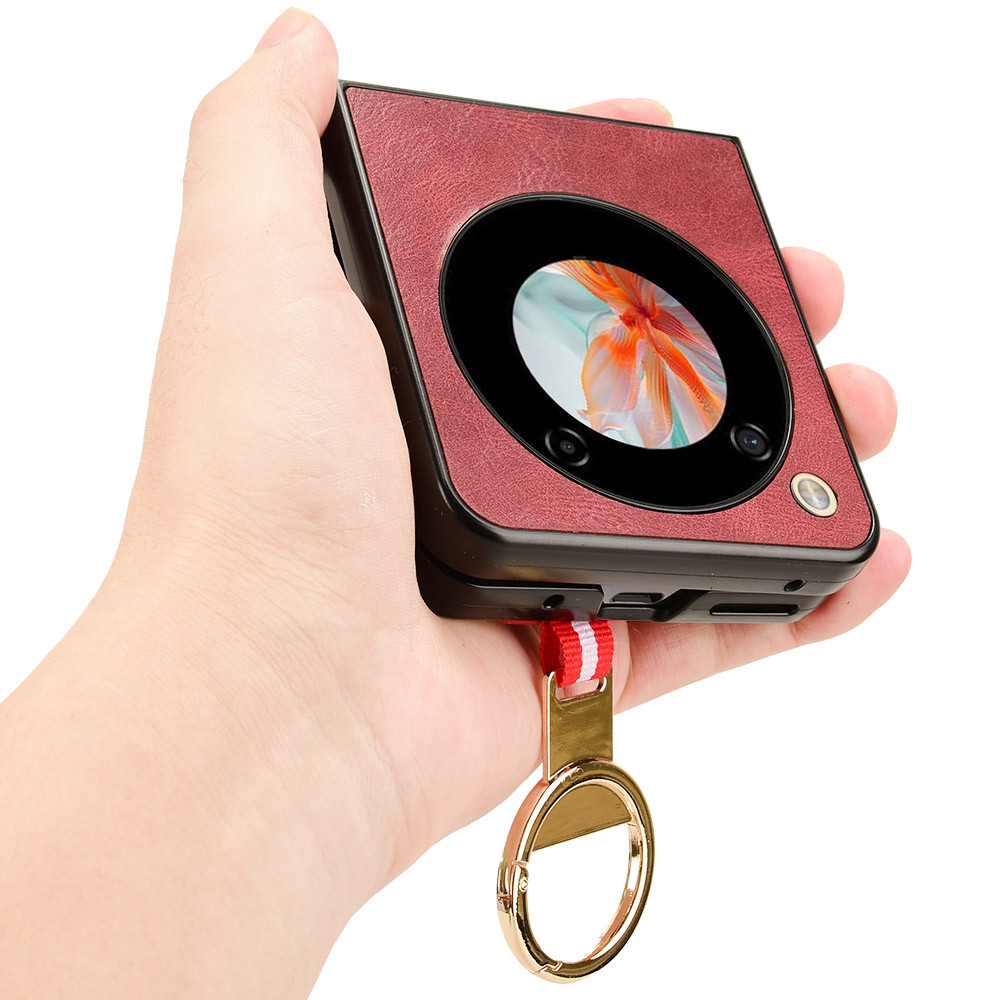 Dành Cho ZTE nubia Flip 5G 6.9 "ZTE nubia Flip 5G Ốp điện thoại Da Sang Trọng Chống Trơn Trượt Cho Z