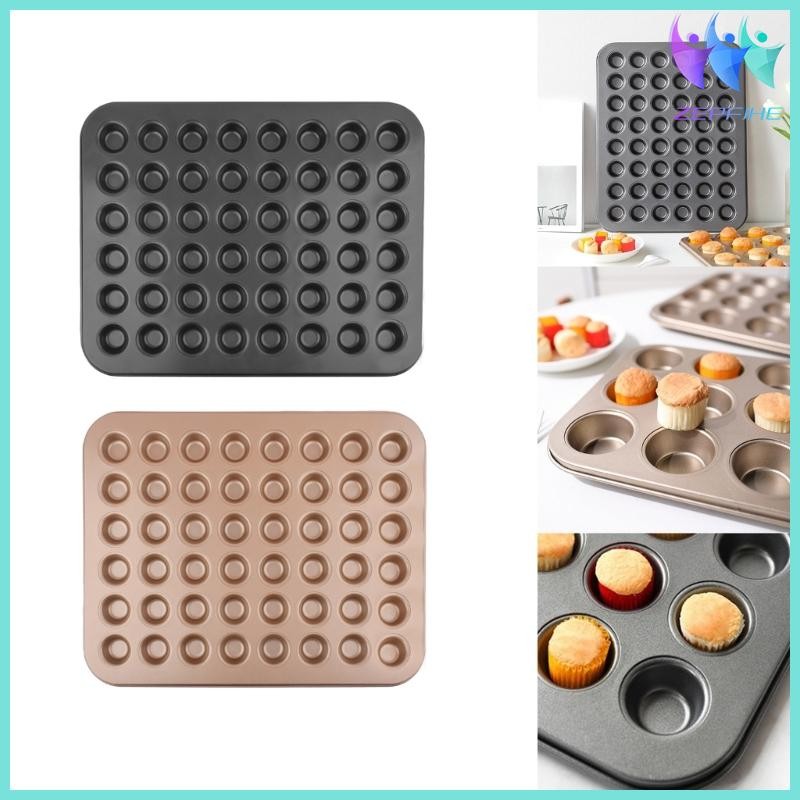 Nio Mini Muffin Khay Cupcake Chảo Muffin Chảo Khay Nướng Bánh Chất Liệu Thép Carbon Khuôn Muffin Thí