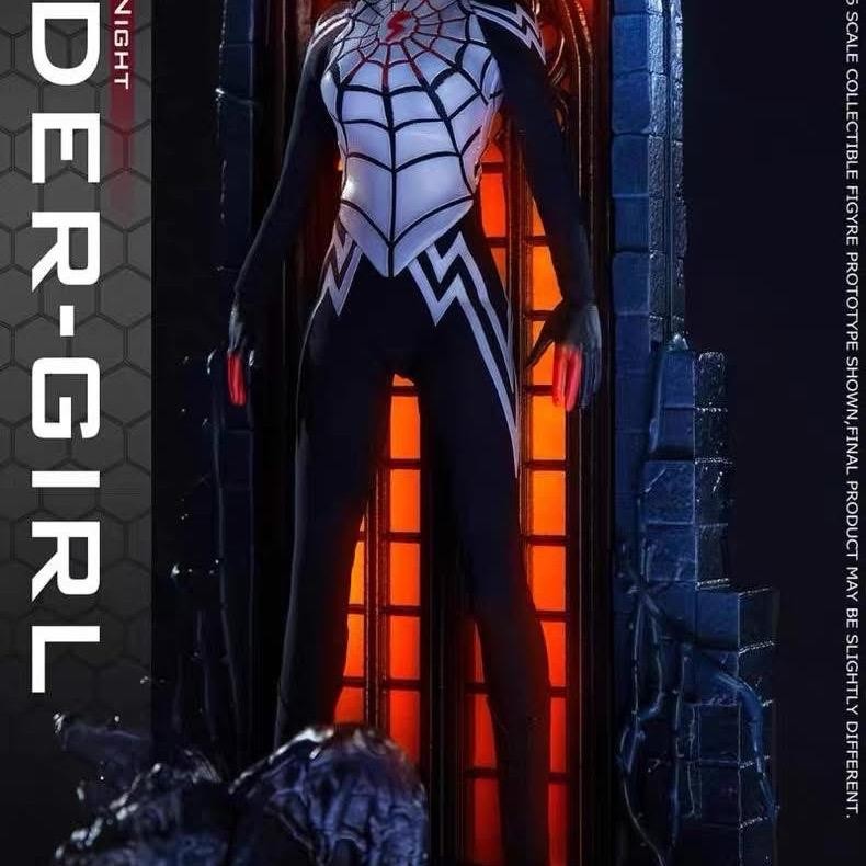 MÔ HÌNH WAR STORY - SPIDER GIRL - 1/6 SILICON ACTION FIGURE.